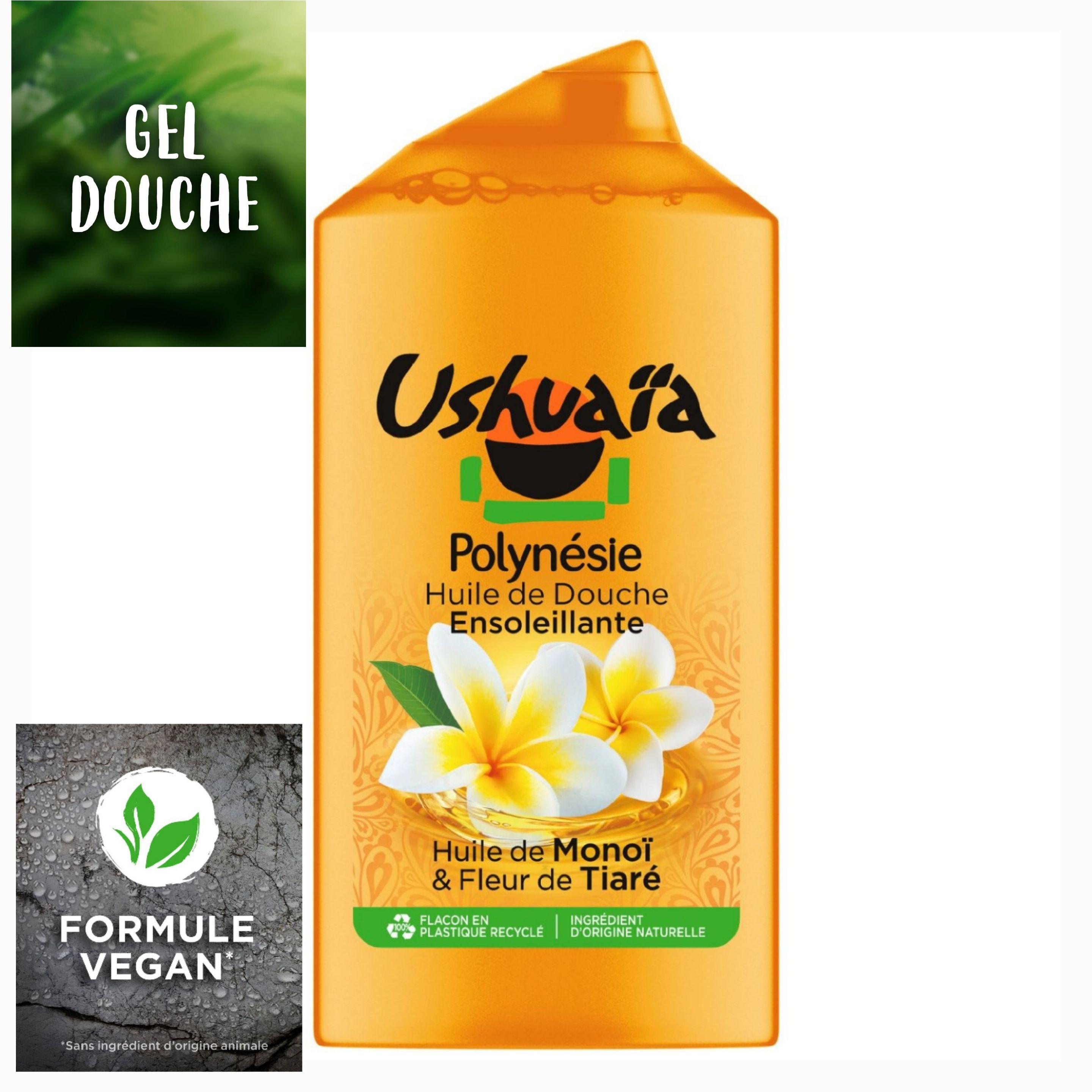 

USHUAIA Sun-Soaked Shower Gel with Monoi Oil and Tiare Flower the 300mL bottle