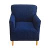 Simple Style Bubble Yarn Elastic Chair Cover, Single Sofa Cover, Full Package Sofa Cover, Coffee Shop High-back Sofa Chair Cover