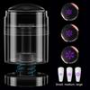 4Pcs Clear Silicone Nail Art Stamper Set Round Rectangular Double Head Transparent Jelly Stamping for Creative Manicure