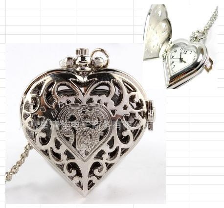 Heart Pocket Watch Beautiful Ladies Pendant Watch Student Decoration Watch Special Offer Free Dropshipping