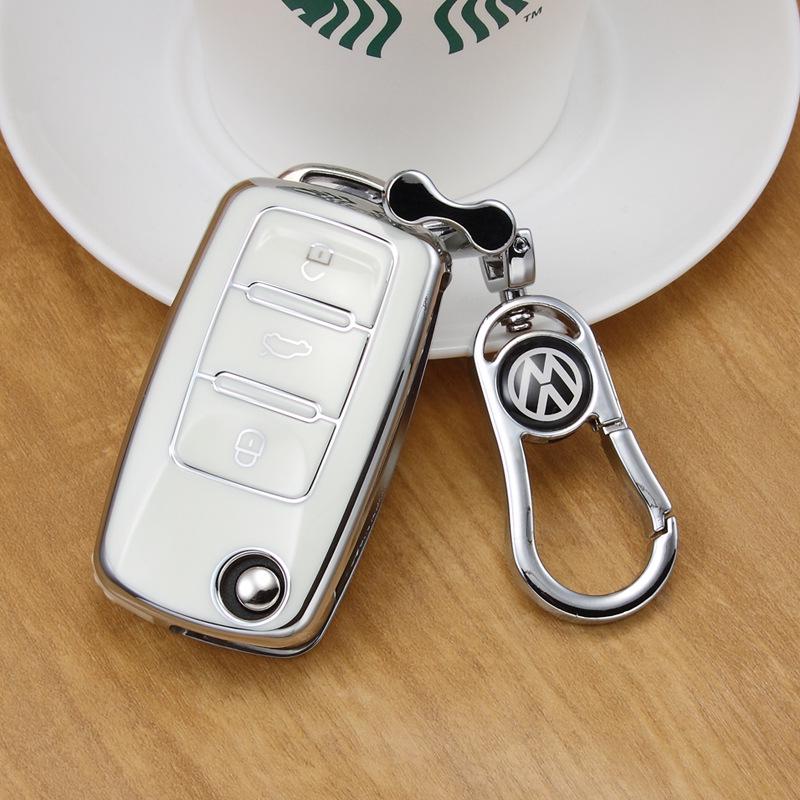 Compatible Key Case for Volkswagen Old Models: Santana, Polo, Lavida, Lamando, Sagitar, Bora.