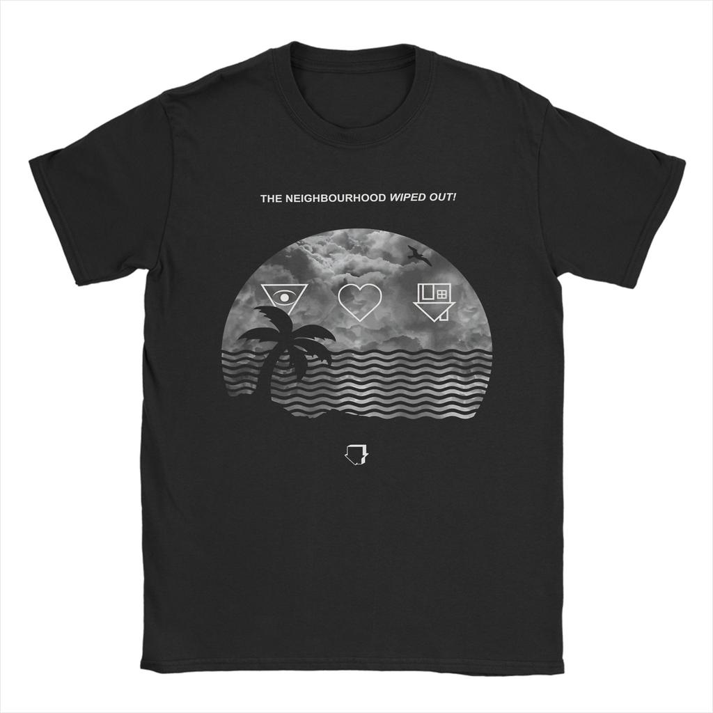 The Neighbourhoods TShirt Unisexs Cotton Tops Funny The NBHD Round Neck Short Sleeve