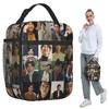 Gong Yoo 1 Insulated Lunch Bag for Kids School Cooler Thermal Food Box Tote Portable Lunch Boxes Container