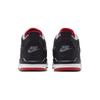 Air Jordan 4 Retro TD Bred Reimagined Baby Sneakers Black Fire-Red Cement-Grey BQ7670-006