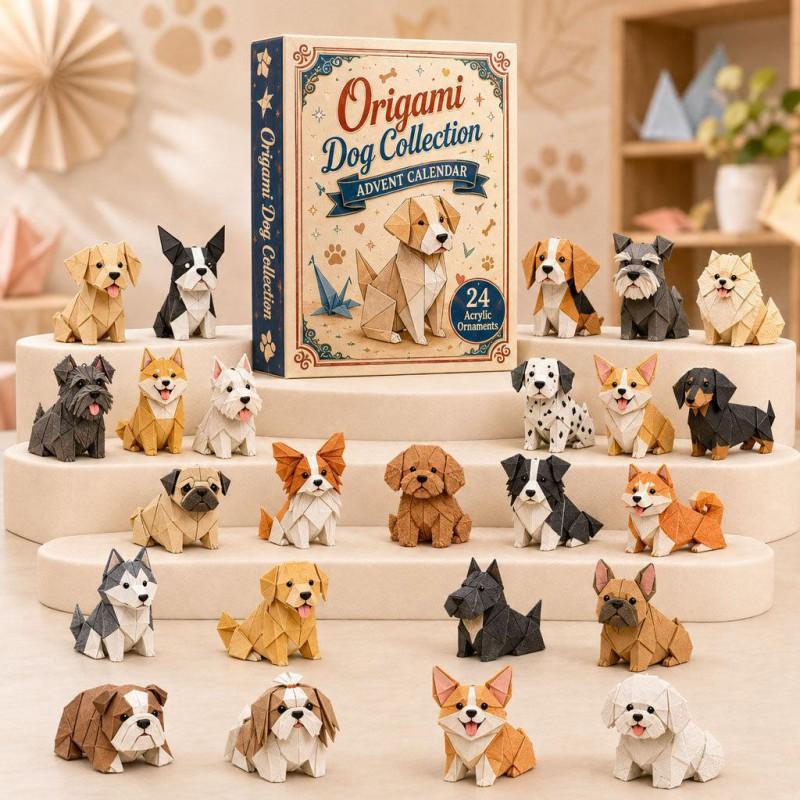 2026 Magic Animal Advent Calendar Acrylic Blind Box Collectible Ornament Christmas Gift