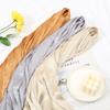 New Wrinkle Satin Silk Hijab Scarf For Woman Muslim Hijabs Shawls Fashion Long Wraps Luxury Shinny Headband Foulard Turban