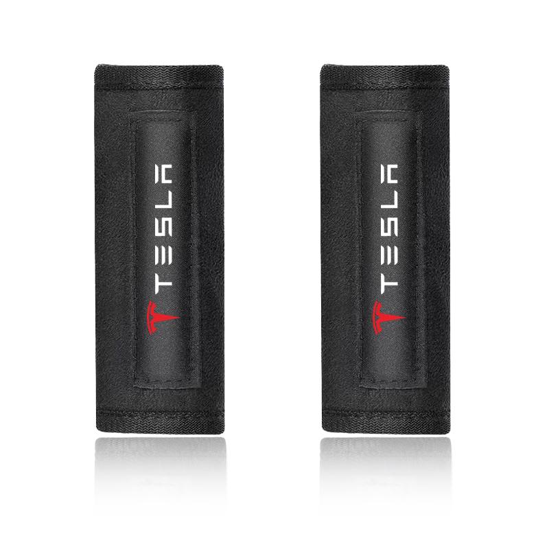 Skyddskåpa för bilens invändiga handtag Takdraghandskar Bilstyling För Tesla modell 3 modell X Y stil Roadster Biltillbehör