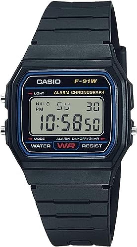 

black watch digital Men s F-91W-1JH