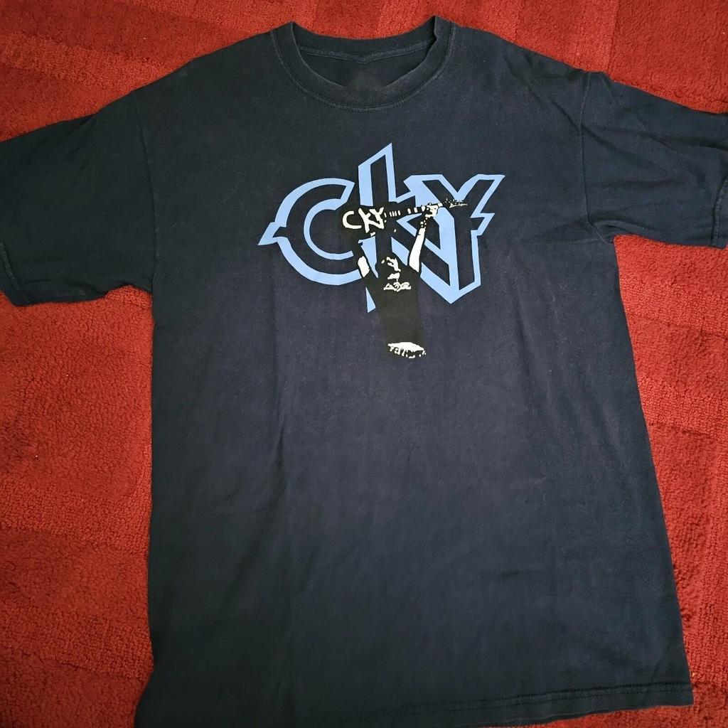 Cky Band Chad Ginsburg Guitar Black Cotton T Shirt Full Size S5xl Om1910