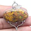 Pendant Azuboolite Gemstone Gift For Her Silver Jewelry 2"