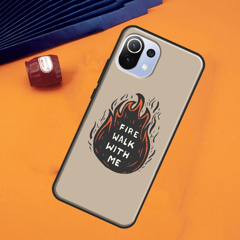 Fire Walk With Me Twin Peaks Case For POCO F5 X3 X5 Pro F3 F4 X4 GT M5s C40 Cover For Xiaomi 13 11T 12T Pro 12 Lite 12X