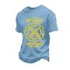 Men's Loose Fit Casual Short Sleeve T Shirt Labor Day Printed Graphic Tee Crew Neck Comfortable Top for Everyday Wear