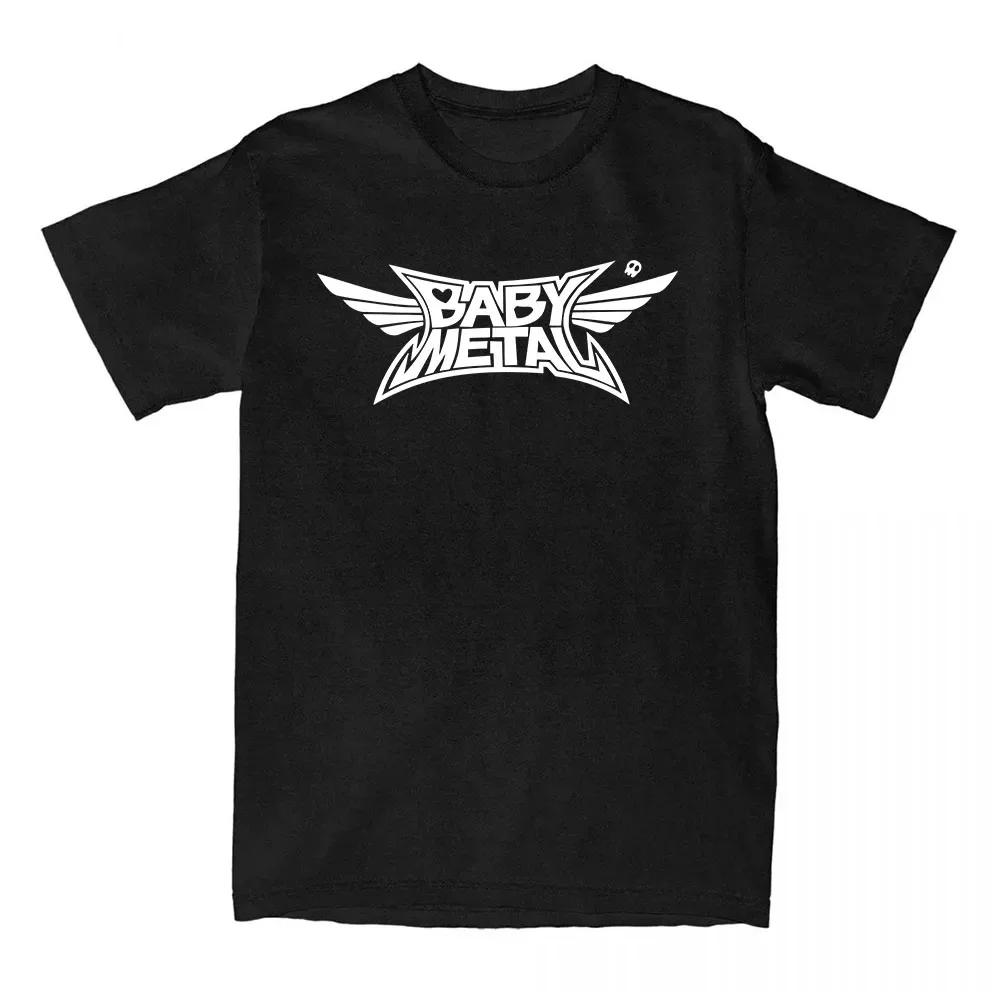 Japanese Band Babymetal Tshirt Short Sleeve Cotton Summer Tshirts For Wounisex Casual Unisex Hip Hop Streetwear Graphic Clothing