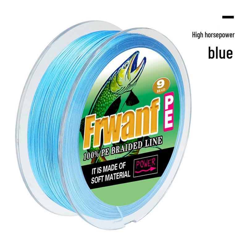 9-Strand 300m PE Rock Fishing Line - Dyneema Anti-Bite Lure for Sturgeon and Carp
