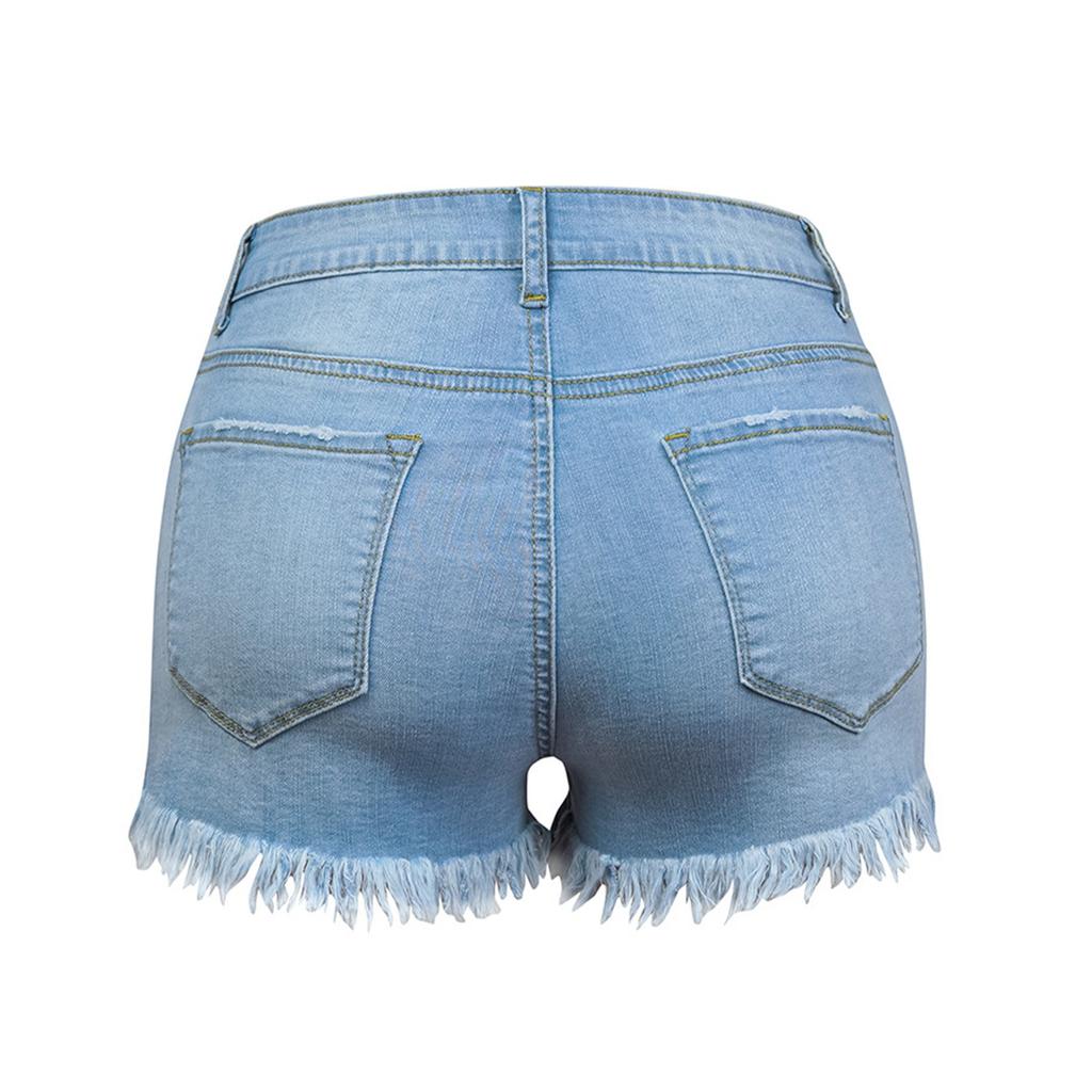 Women's Denim Classic Versatile High Waist Fashionable Shorts