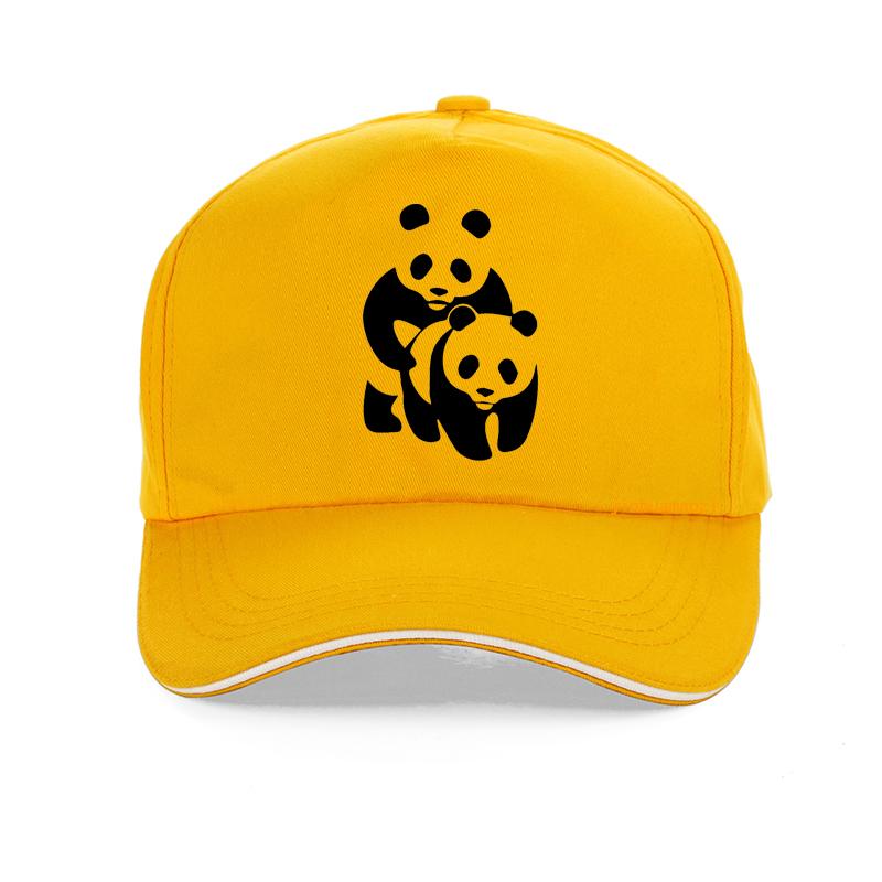 

Забавная бейсболка с изображением панды, модная брендовая летняя кепка унисекс, крутая шляпа от солнца с пандой, регулируемые шляпы унисекс Snapback Adjustable