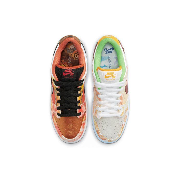 Jason Deng x Nike Dunk Low Pro SB Street Hawker Unisexové Tenisky Vícebarevné Měděné Světle stříbrné CV1628-800