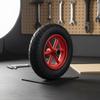 14 Inch Air-Filled Wheel Wear Resistant Hand Wagon Replacement Wheel Professional Hardware Effortless Rolling Wide Surface
