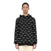 Calvin Klein Fashion Casual Hooded Pullover Fleece Long Sleeve Sweatshirt Men Sweatshirt Black ZM02085
