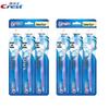 Triple Care Soft Bristle Toothbrushes (6-Pack)