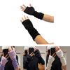 Elbow Arm Sleeves Slouchy Y2K Warm Gloves for Women Girl Casual Hand Warmers