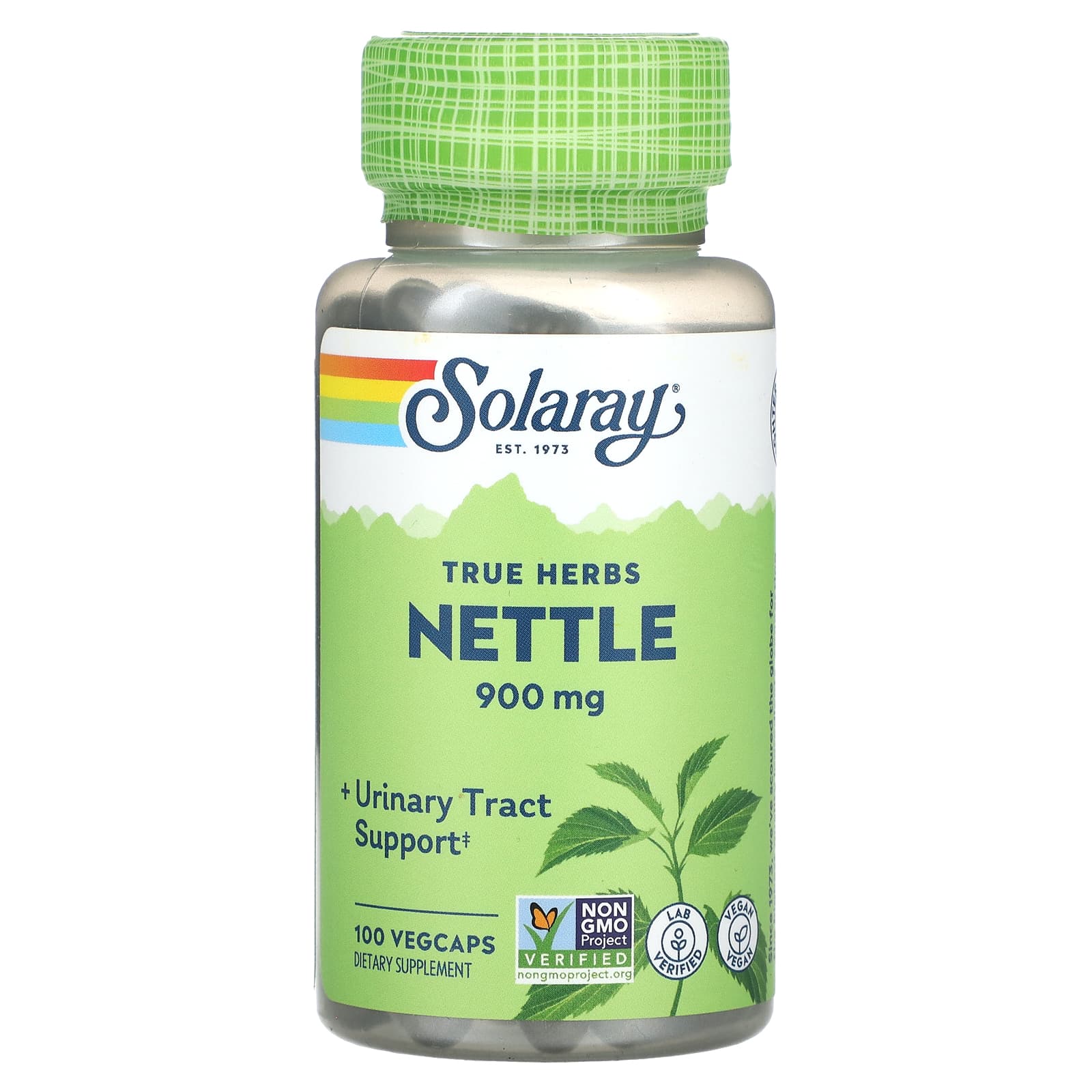 

True Herbs Nettle, Veggie Capsules 100 (300Mg per Capsule)