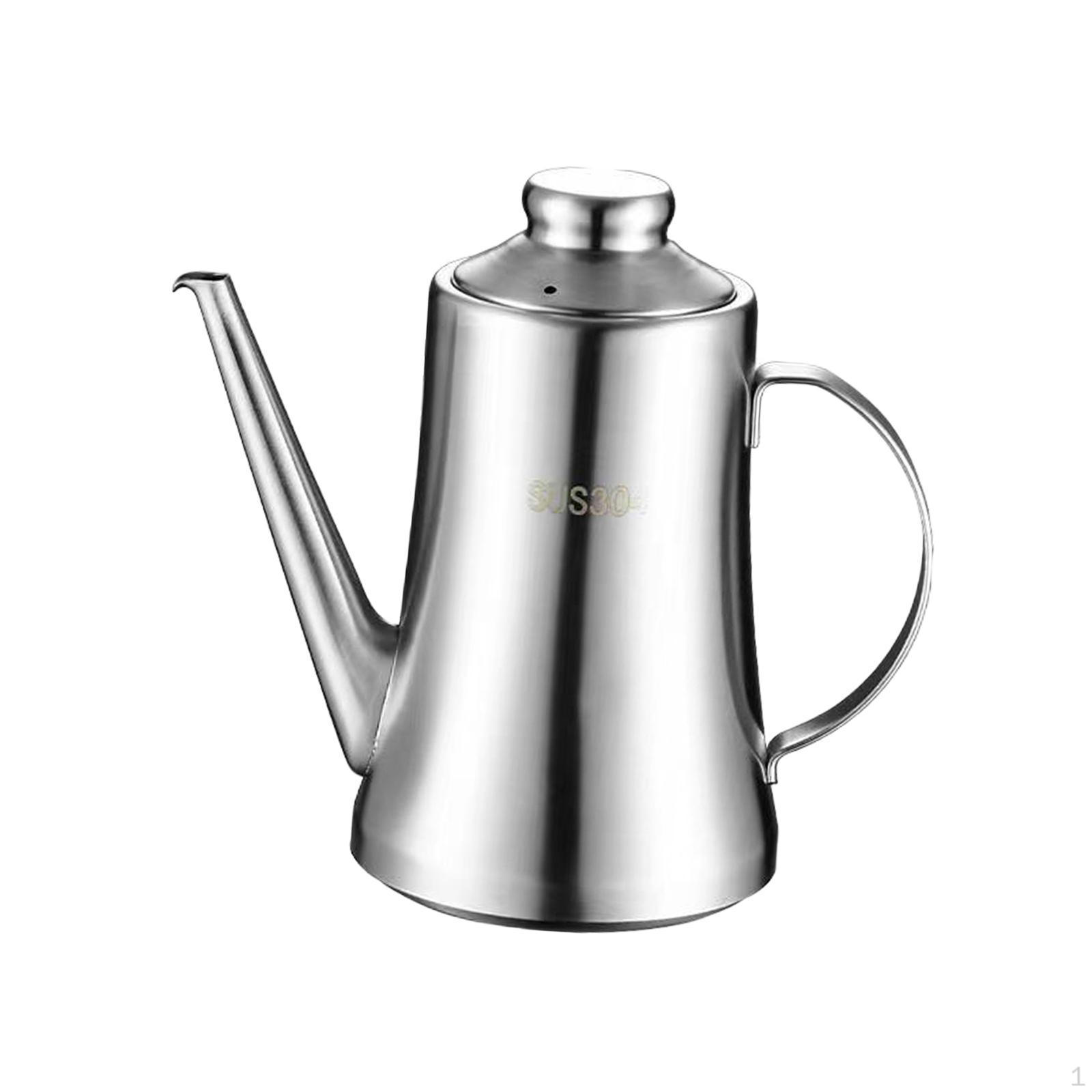 

Легкая кастрюля для масла с фильтром для домашней готовки и использования на открытом воздухе 18 ounce