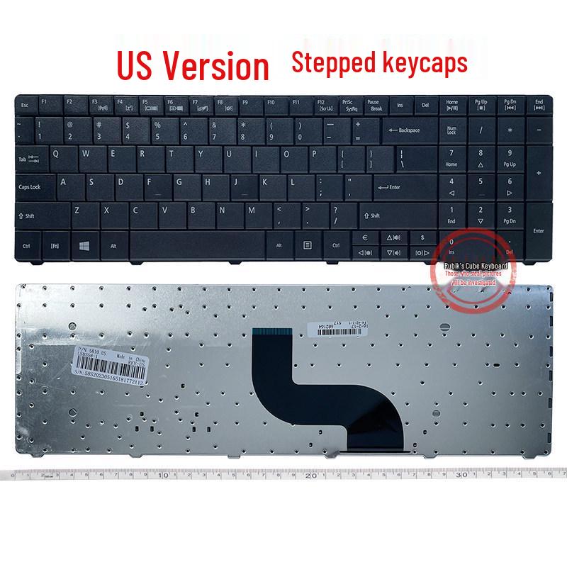 Compatible Keyboard for Acer Aspire Models: 5810T, 5820T, 5750G, 5742, 5536TG, 7741ZG, 5350