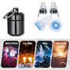 1pc Reusable High Fidelity Concert Ear Plugs with Waterproof Case for Music Festivals, Motorcycling & Noise Protection,Best Gift