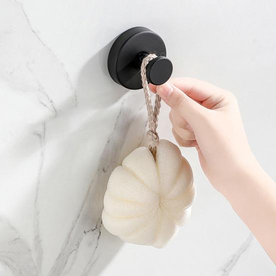 Suction Cup Hooks No Drill Wall Hooks Removable Heavy-duty Stainless Steel Hooks for Bathroom Shower Towels Door Wreaths Glass Window