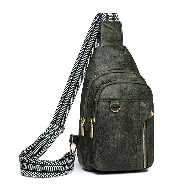 Kožená taška přes rameno Taška přes rameno Multifunkční voděodolná crossbody taška pro ženy