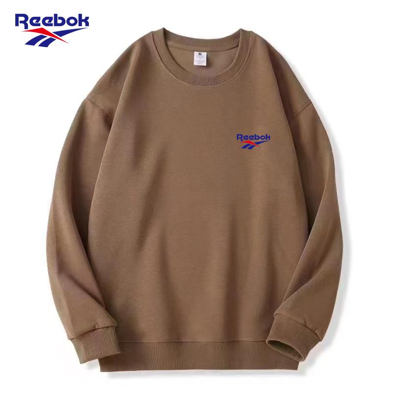 

Reebok Новий чоловічий та жіночий світшот з вишивкою та круглим вирізом для весни та осені Чоловічий худі L