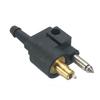 Fuel Line Rubber Plastic Motorcycle 1/4" 6mm Fuel Hose Connector Joint for  Outboard Motor