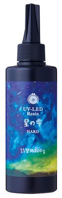 Résine Liquide Padico Grande Capacité Résine Hoshi no Shizuku Type Dur 200g Transparent Fabriqué au Japon 403241 UV-LED