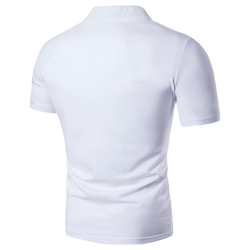 2026 Herren Sommer Kurzarm Mode Druck Polo T-Shirt