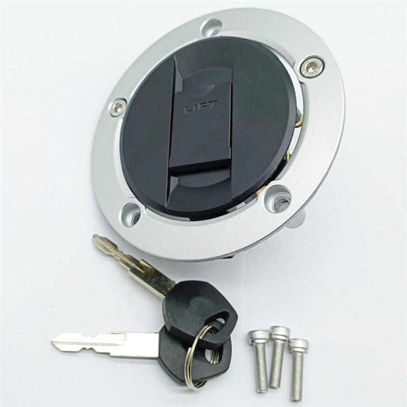Fuel Gas Tank Cap With Key Cover For GSF650 Bandit 650 2005-2012/GSX650 2008-2011/GSXR600 04-15/GSXR1000 03-15