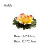 Y Handmade Large Lotus Flower Incense Burner Multi-Color Line Incense Holder Tea Room Office Home Decoration Buddha Home Decor