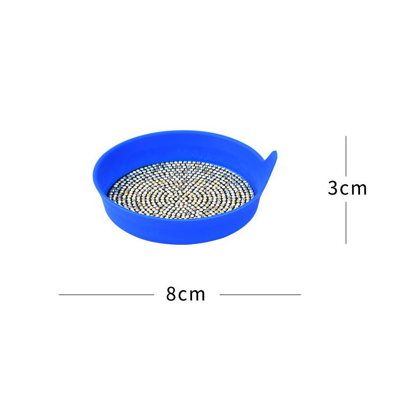 Exclusive Diamond Car Coaster: Non-slip, Heat-Resistant Silicone Cup Holder Pad