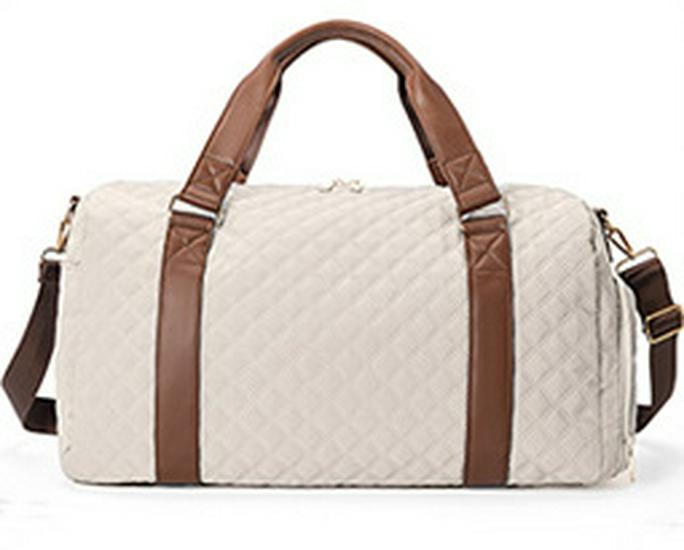 

Cross-Border 3-Piece Travel Set: Handbag, Shoulder Bag & Wet-Dry Gym Bag with Shoe Compartment & Large Capacity