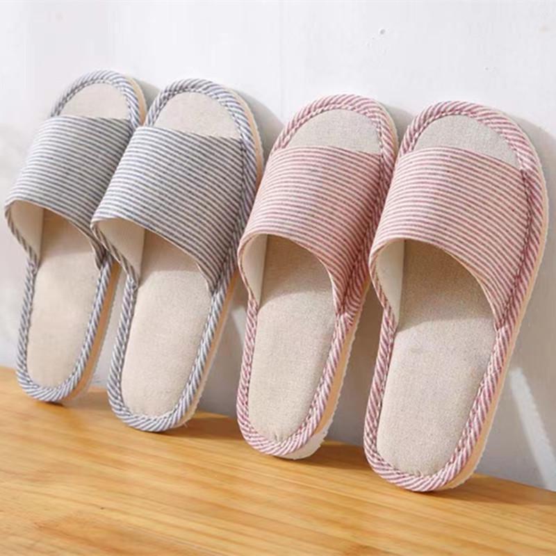 Cixi Younuo 2023 Pinstripe Foam Sole House and Guest Slippers