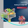 Black Tech Balance Unicycle Robot: Gyroscope Educational Toy for Tightrope Walking
