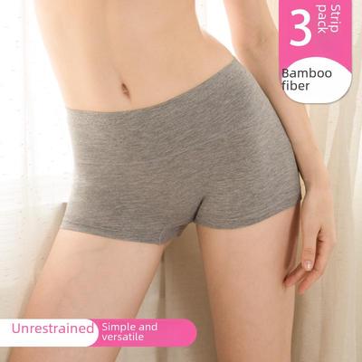 2022 Women's High-Waist Abdomen-Lifting Boxer Briefs - 3-Pack Safety Underwear