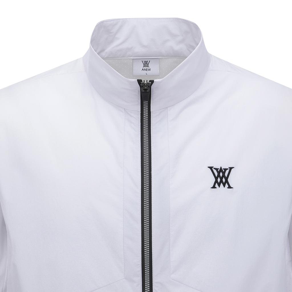 Anew Golf Men Sm Essential Jacket_Wh