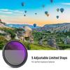 NEEWER 82mm Variable ND Filter with Lens Adjustable Neutral Optical Camera Photography Accessory ND2-32 (1-5 stops) Cap/Cleaning Cloth, Density,