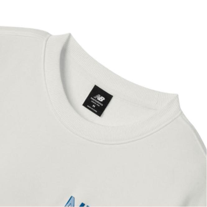 New Balance Sweatshirt Men's White AMT11314-WT