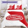 PSV Eindhoven FC Printed 3PCS Bedding Set Breathable Duvet Cover with Pillowcases Decorative Bed Linen for Bedroom Home