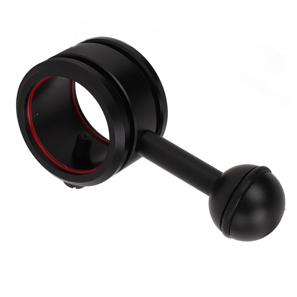 28‑34mm Flashlight Diving Ball Arm Anodized Hard Coating Diving Torch Ball Joint Bracket
