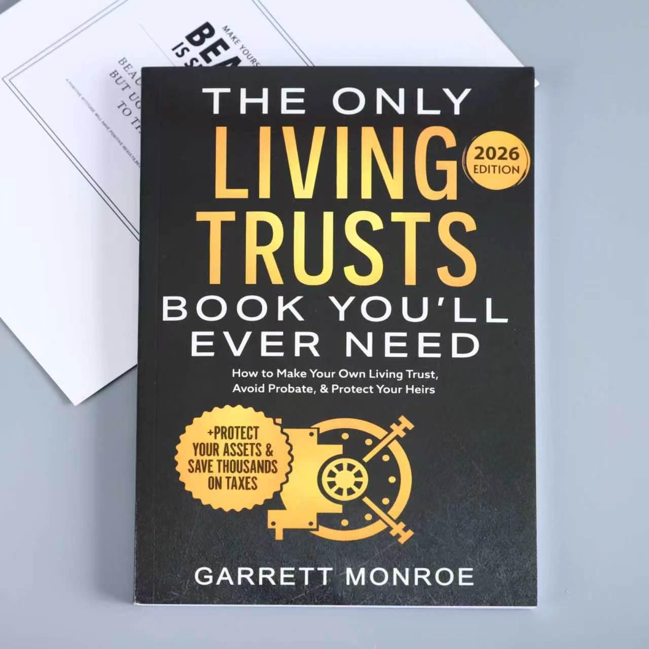 The Only Living Trusts Book You ll Ever Need for Simplifying Life 210x140mm чёрный