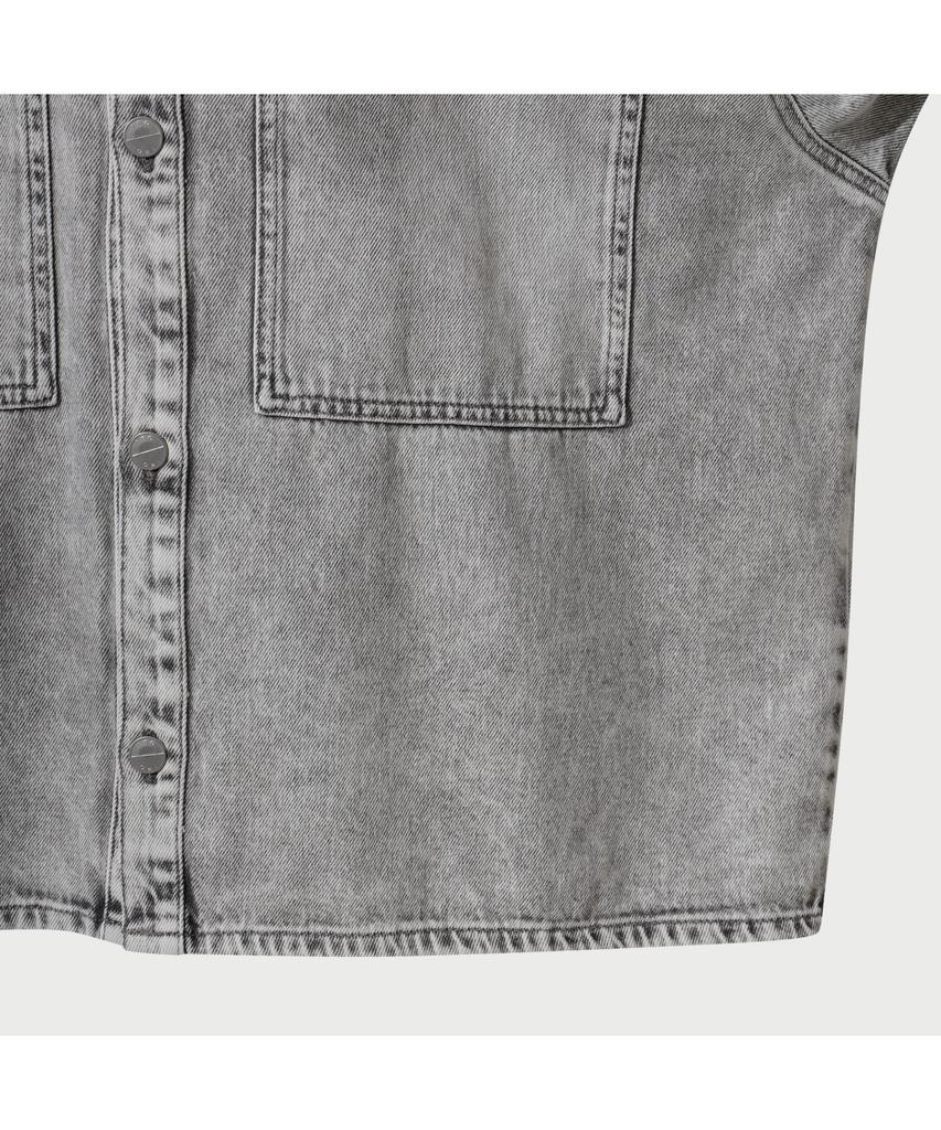 Iro Alyssonspe Denim Big Pocket Shacket_Irjcs25005Gyx