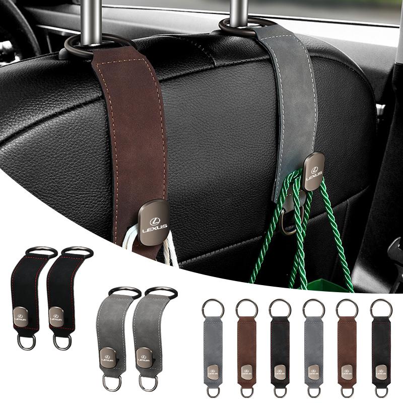 CKU5 Car Seatback Storage Hook Metal Headrest Hooker Holder Accessories For Lexus CT ES GS NX IS250 CT200h IS300h ES300h RX400h NX300